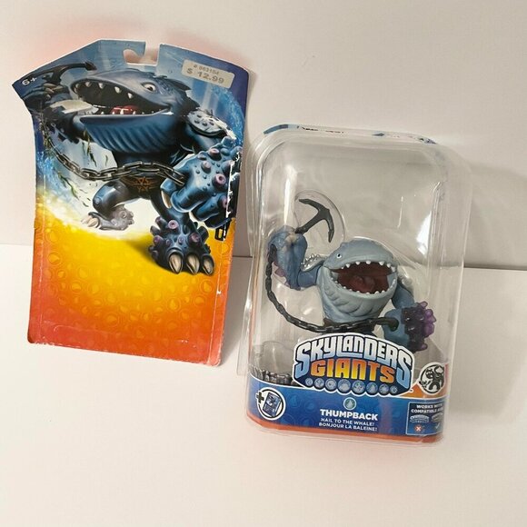 Skylanders Giants Thumbpack Hail to the Whale Action Figure Loose - Picture 1 of 16